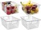 Sorbus Wire Metal Baskets Organizer For Food Pantry, Kitchen, Bathroom, Closet and More